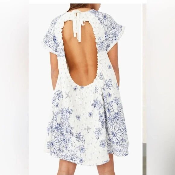 Free People Pinwheel Mini Dress - Picture 4 of 13